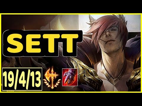 SETT VS FIDDLESTICKS - 19/4/13 KDA JUNGLE GAMEPLAY