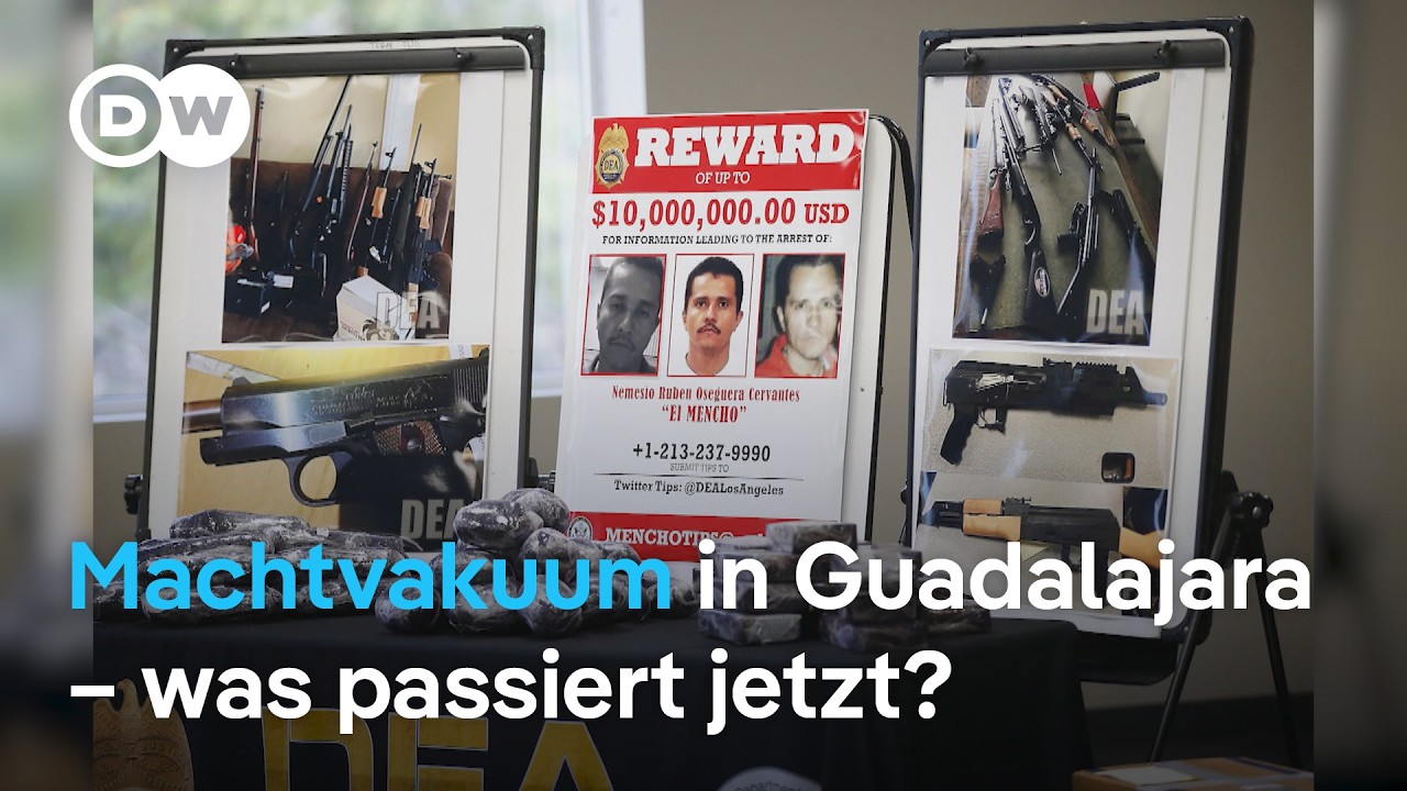 'El Mencho' ist tot: Ausnahmezustand in Guadalajara | DW Nachrichten