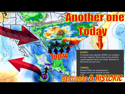 Another Extreme Geomagnetic Storm Hitting Earth Today & Potential Tornadoes & More!