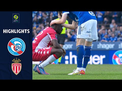 RC STRASBOURG ALSACE - AS MONACO (1 - 0) - Highlights - (RCSA - ASM) / 2021-2022