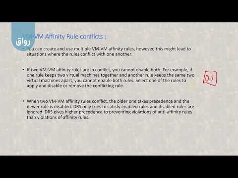 6 VMware vSphere HA Affinity & Anti affinity Rules