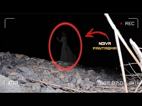 DEIXEI A CÂMERA FILMANDO A MADRUGADA TODA A NOIVA FANTASMA