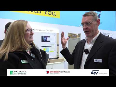 A nova série MCU STM32H5 de desempenho e segurança com STMicroelectronics na Embedded World 2023
