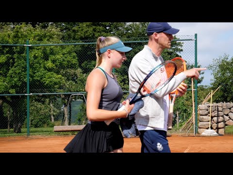 Rebecca Malmström laddar för EM