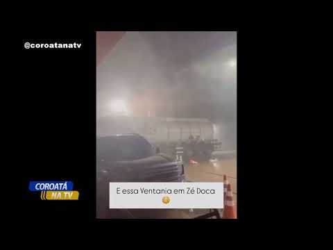 CHUVA E VENTOS FORTES PROVOCARAM ESTRAGOS EM ZÉ DOCA