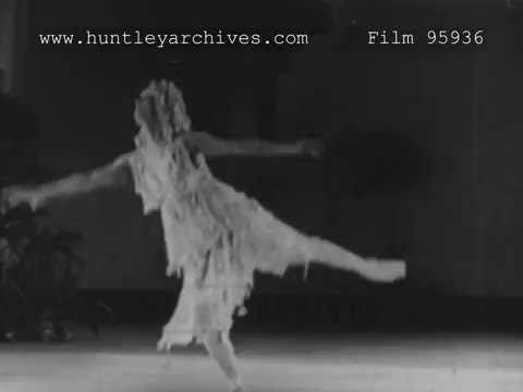 Pavlova performs The Fading Rose solo, 1920's - Film 95936