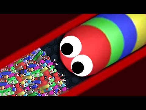 Slither.io A.I. 200,000+ Score Epic Slitherio Gameplay