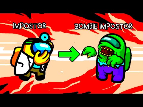 Among Us vs Minecraft   Zombie Apocalypse in Cartoon Animation