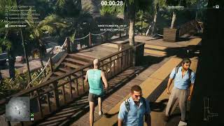 Agent 47 gets rank 2 by finishing this contract in 51 sec via accidents (explosion, fall &amp; taser)