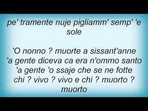 18424 Pino Daniele - 'A Speranza E' Semp' Sola Lyrics