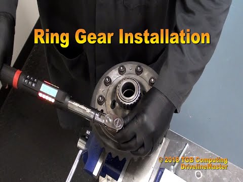 Ring Gear Installation