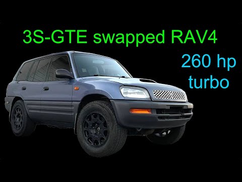 3S-GTE swapped 1997 Toyota RAV4 review