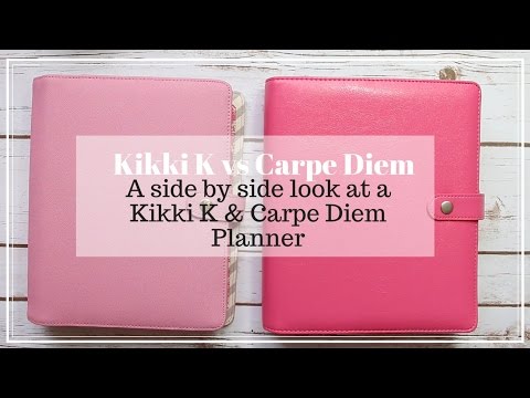 Carpe Diem vs Kikki K A5 Planners!
