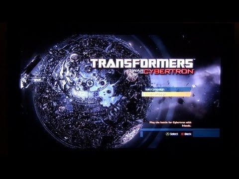 Video Review of Transformers: War for Cybertron Xbox 360 video game