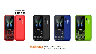 Sigma mobile X-style 351 LIDER - відео 1