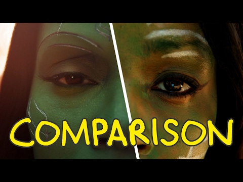 Guardians of the Galaxy Vol. 2 - Homemade Side by Side Comparison Video