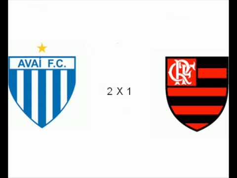 AVAÍ 3 X 2 FLAMENGO CAMP BRASILEIRO SÉRIE A 2ºTURNO 2011