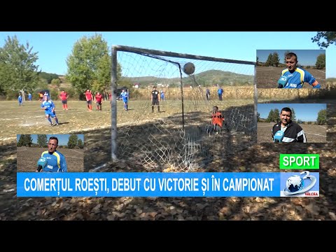 COMERȚUL ROEȘTI - CERNA COPĂCENI 2-1 (2-1)