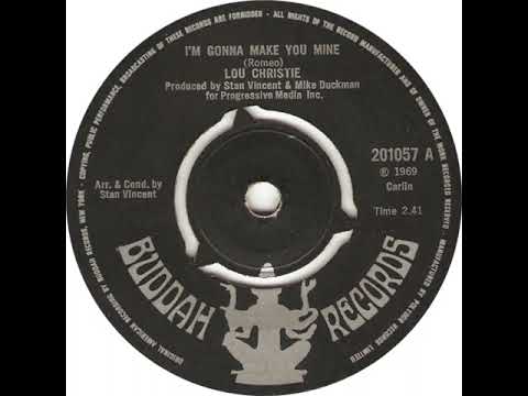 UK New Entry 1969 (181) Lou Christie - I'm Gonna Make You Mine