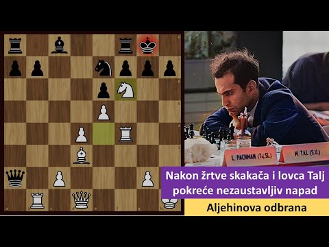 Nakon žrtve skakača i lovca Talj pokreće nezaustavljiv napad - Aljehinova odbrana