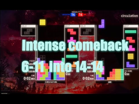[[TETR.IO]]Intense comeback vs qmk