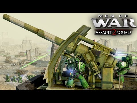 WARHAMMER 40K CINEMATIC BATTLE - Space Marines vs Chaos Invasion (4K)