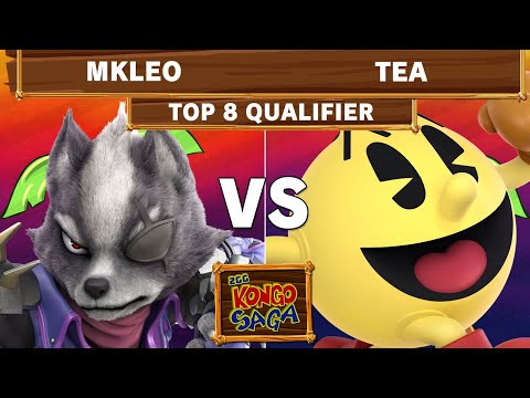 2GG Kongo Saga - Echo Fox | Mkleo (Joker) Vs Tea (Pac-man) Top 8 Qualifier - Smash Ultimate