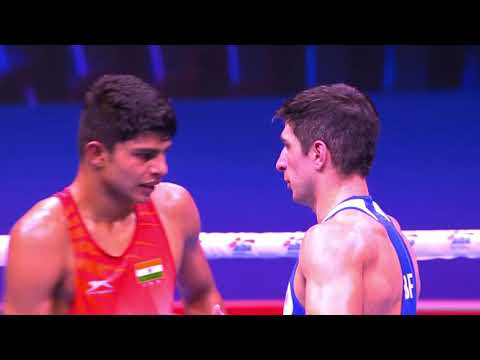 Nishant Dev (IND) vs Vadim Musaev (RBF) - 🥊¼ Box World Championship Serbia - Belgrade 2021.11