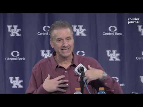John Calipari reaction in Arkansas/Kentucky postgame press conference after Razorbacks upset