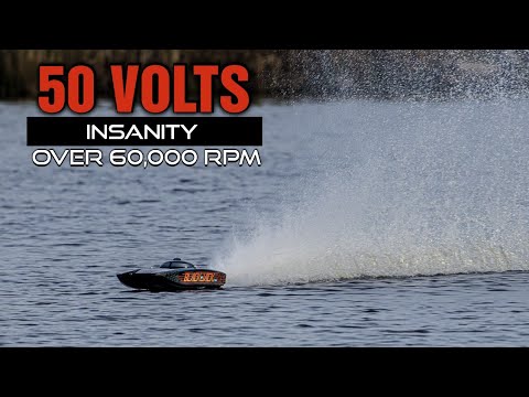 Sick New Setup 12s Proboat Blackjack 42 90+ mph at Quarter Throttle - Flier 400a, Tppower, SMC
