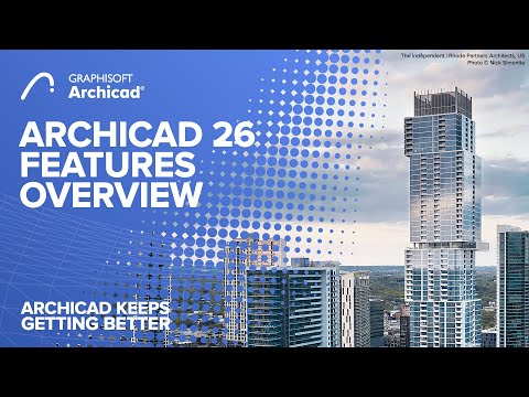 Archicad26 New Features Overview Video