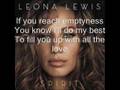 Leona Lewis-Here I Am w/lyrics