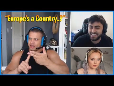 Tyler1 Naming The Continents | Europe's a Country - NA Education | LoL Daily Moments Ep 597