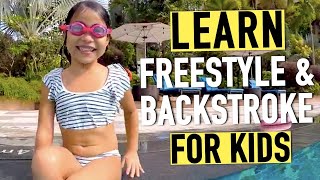 Amazing swim lesson for kids