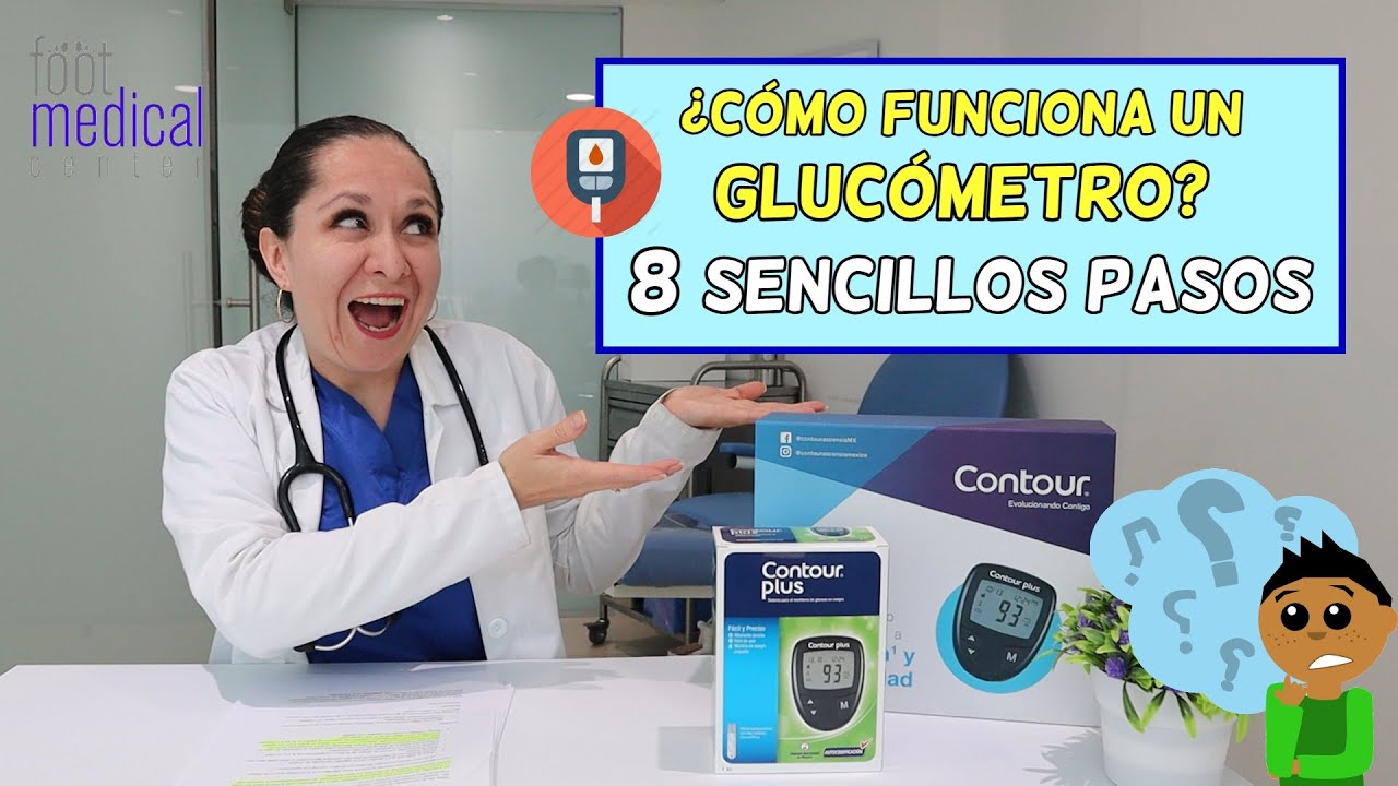¿Cómo funciona un glucómetro 🤔 CONTOUR PLUS👨‍⚕️ guía para utilizar el medidor de glucosa en 8 pasos