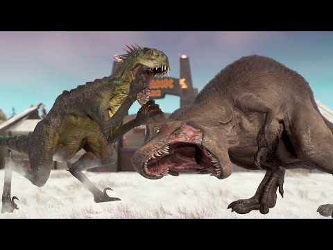 ALL Large Carnivores Dinosaur Battle Royale – Ultimate Clash |Jurassic World Evolution 2