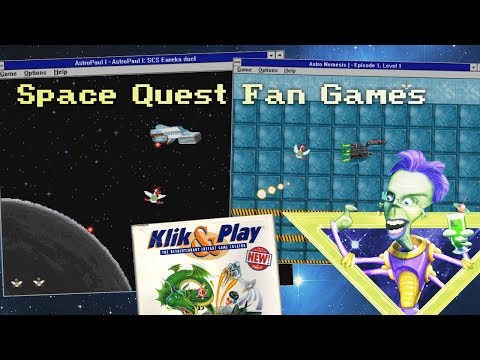 TOO MUCH ASTRO CHICKEN... | Space Quest Fan Games Made in Klik&Play