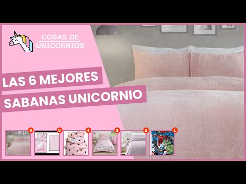 Las 6 mejores sabanas unicornio