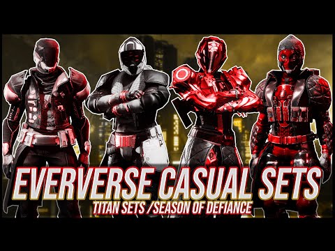 Destiny 2: Titan Eververse Sets | Lightfall - YouTube
