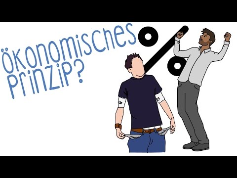 Ökonomisches Prinzip (Minimalprinzip & Maximalprinzip) - einfach erklärt!