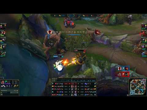 SKT T1 Wolf Lucian vs Kassadin JAG Kuzan, KR LOL Challenger 622LP  쿠잔 카사딘