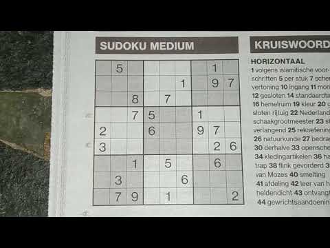 Check your speed once in a while. (#443) Medium Sudoku puzzle. 02-18-2020