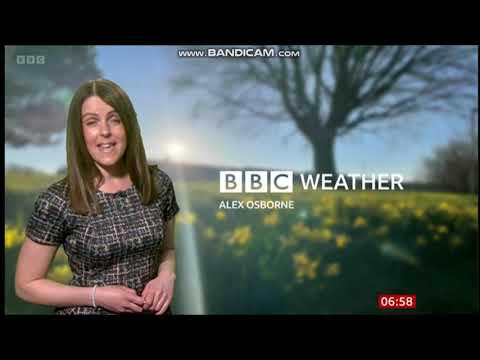 Alex Osbourne BBC ONE Points West weather April 15th 2022 in HD! - 60 FPS