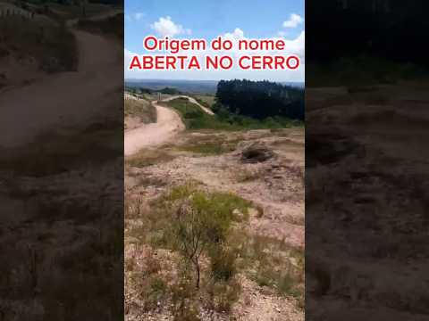 Verdadeira origem do nome ABERTA DO CERRO. Pinheiro Machado/RS. #origem #historia #geografia