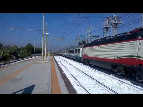 Intercity Sestri Levante-Napoli C.le in transito a 170 km/h