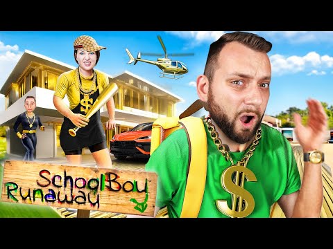Schoolboy Runaway 2 ale Rodičia sú BOHATÍ 🤑💲 ( HELIKOPTÉRA NOVÝ KONIEC )