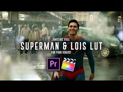 Superman Lois TV Show LUT for your Videos || Final Cut Pro x, Premiere Pro, Da Vinci etc