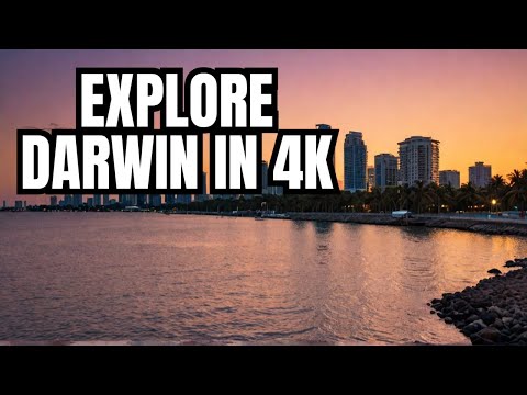 Explore Australia's Top Attractions | Scenic 4K Darwin City Drive towards Stokes Hill Wharf