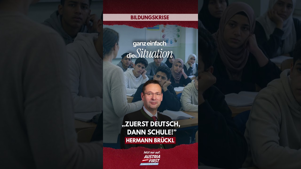 Zuerst Deutsch, dann Schule! - Hermann Brückl