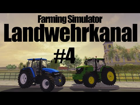 Farming Simulator 2013 Lanwerhkanal E4: baling and wrapping